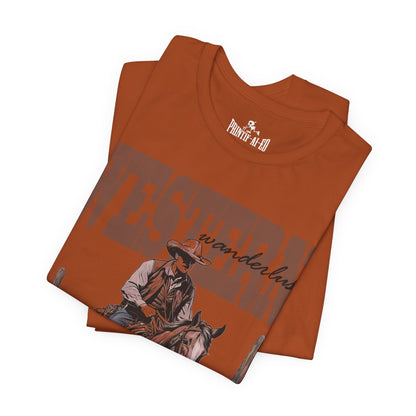 Printif-AI-ed Men's Western Wanderlust Premium Tee