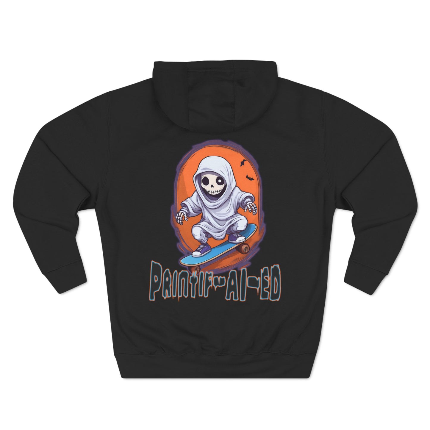 Printif-AI-ed Men's Eskate Death Hoodie