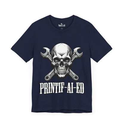 Printif-AI-ed Men's Wrenched Premium Tee