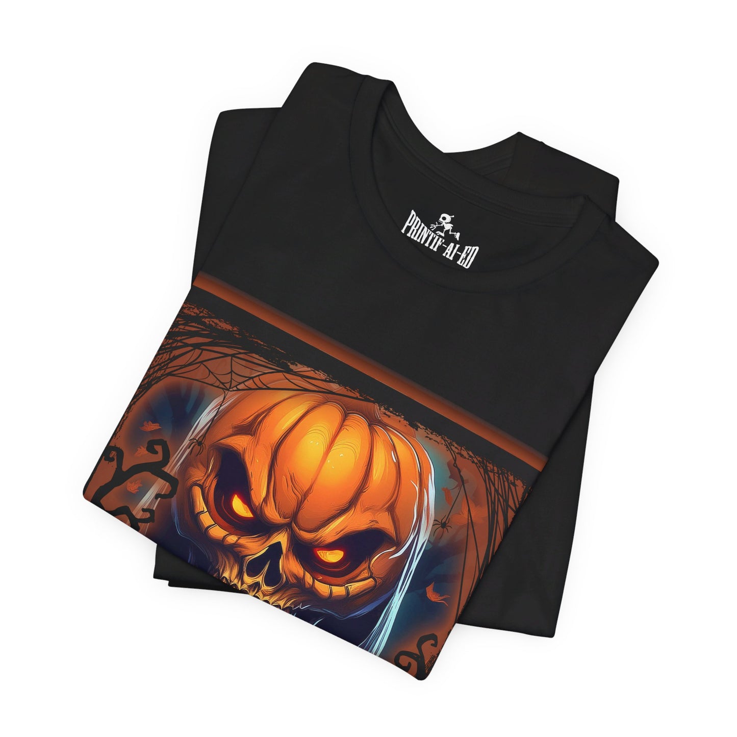 Printif-AI-ed Men's Skulloween Premium Tee