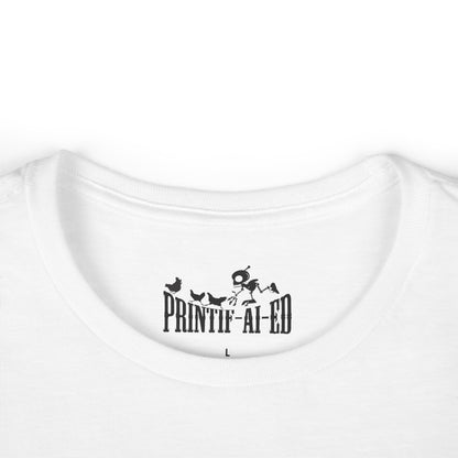 Printif-AI-ed Women's Life Is Better With Chickens Premium Tee