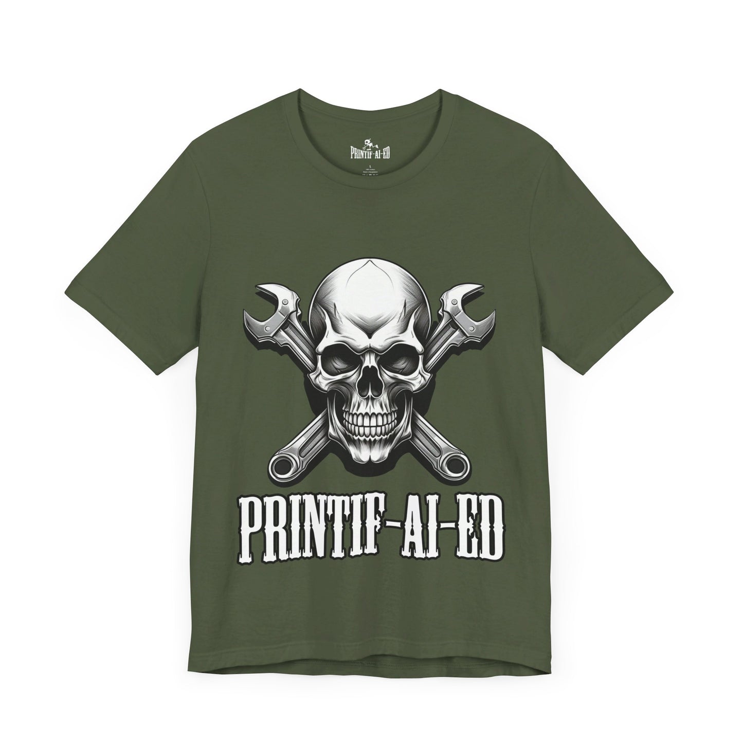 Printif-AI-ed Men's Wrenched Premium Tee