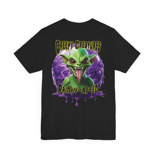 Printif-AI-ed Men's Creepy Creatures - Jacob Premium Tee