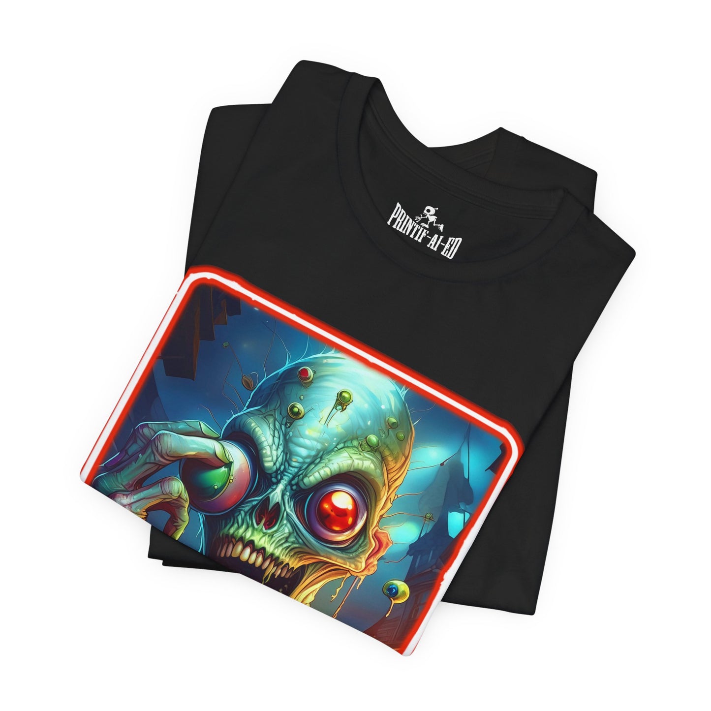 Printif-AI-ed Men's Zombie Takeover Premium Tee