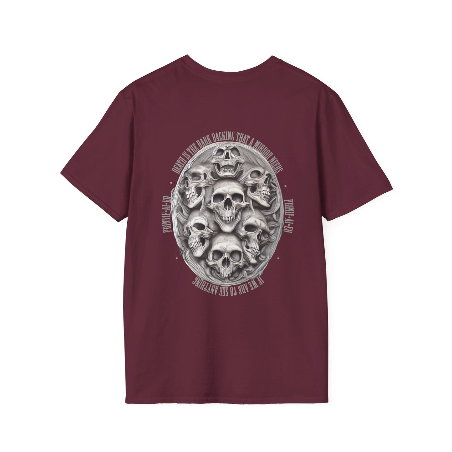 Printif-AI-ed Men's Death Mirror Premium Tee