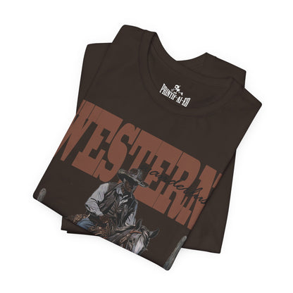 Printif-AI-ed Men's Western Wanderlust Premium Tee