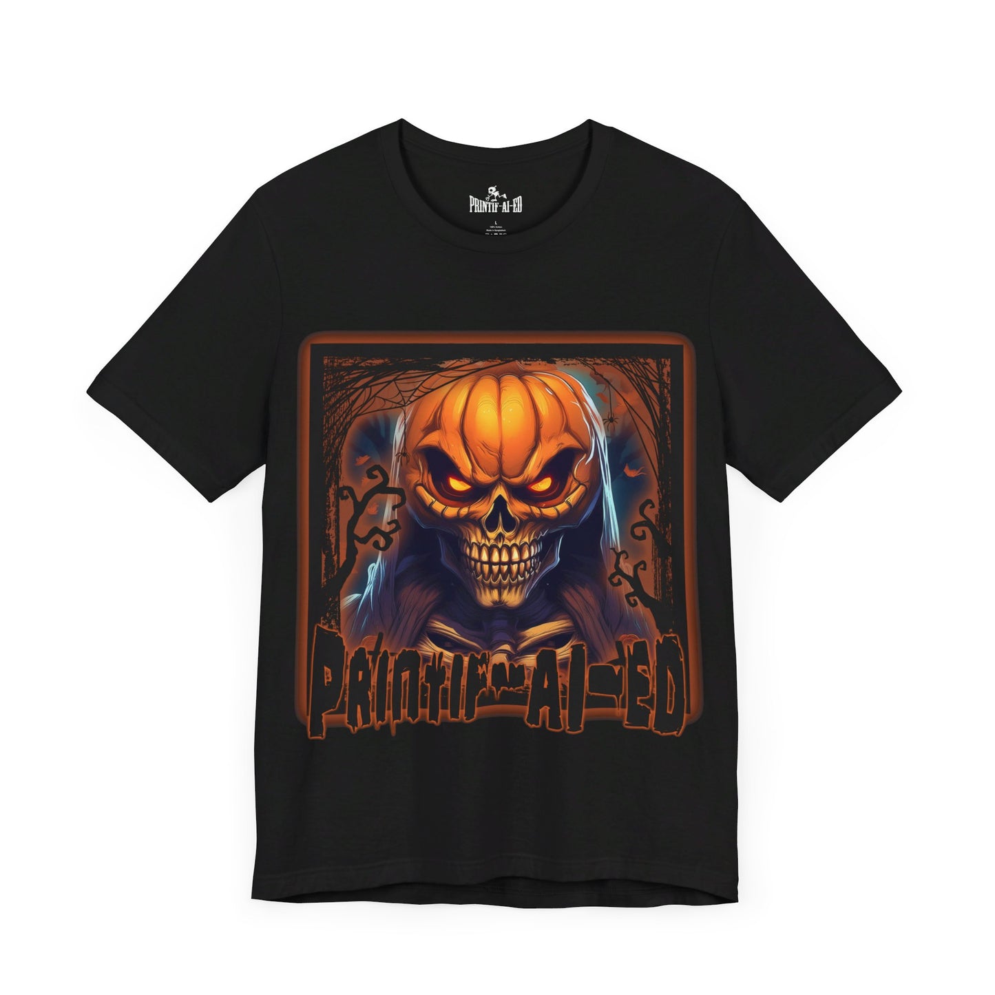 Printif-AI-ed Men's Skulloween Premium Tee