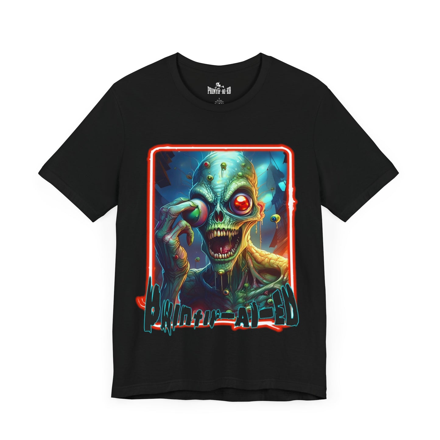Printif-AI-ed Men's Zombie Takeover Premium Tee